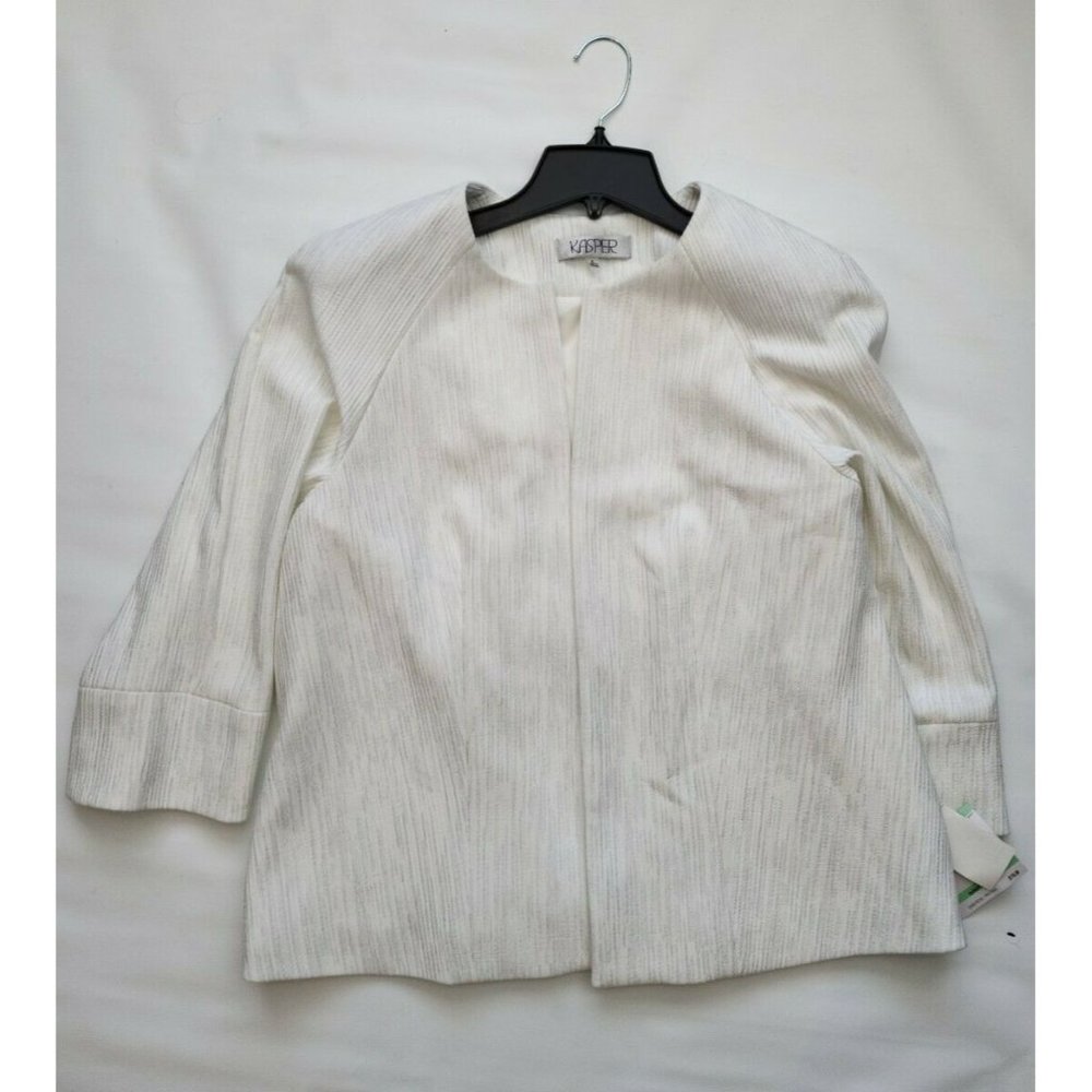 KASPER Womens Vanilla ice Bright Focus Suit Jacket